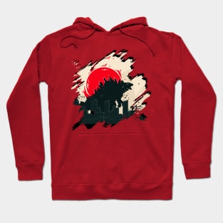 Godzilla Kaiju attack ! Hoodie